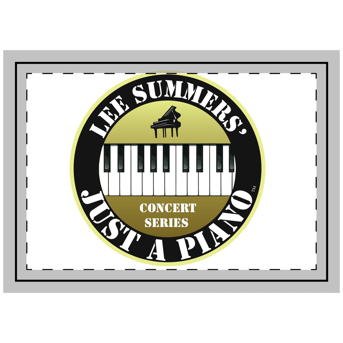 Just a Piano — Throw Pillow