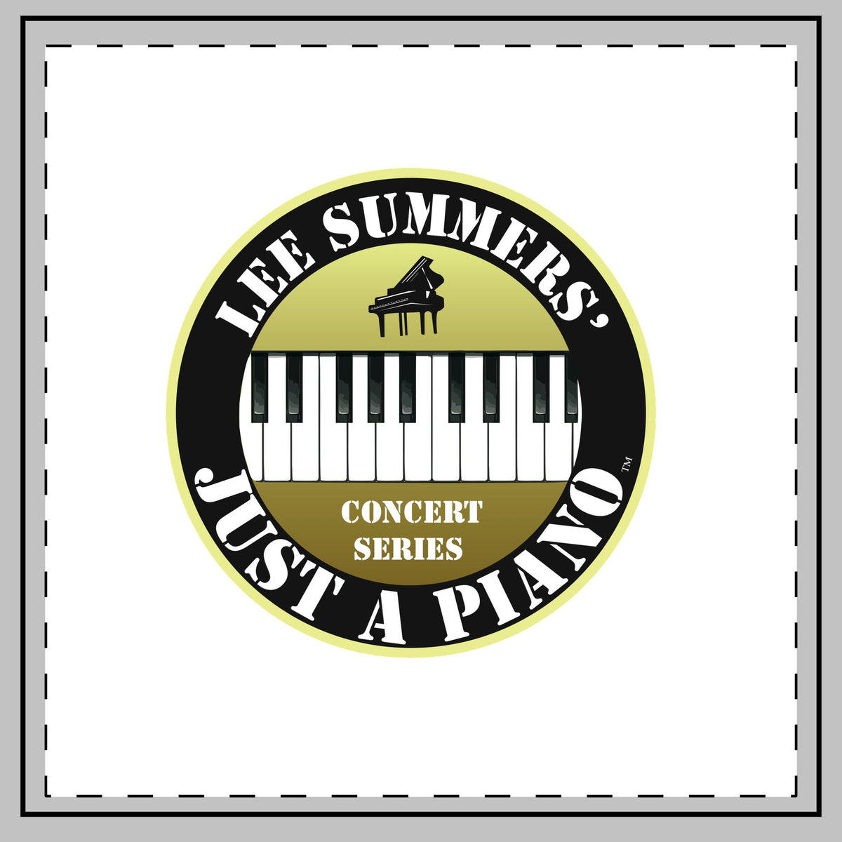 Just a Piano — Throw Pillow