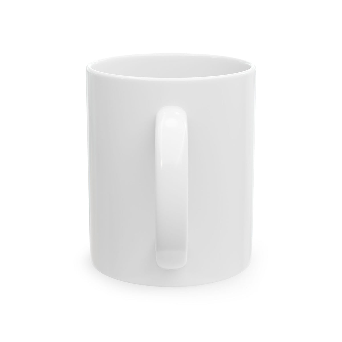 Gray Is The New Glam Ceramic Mug — Bold Typography Coffee Cup (11oz/15oz)